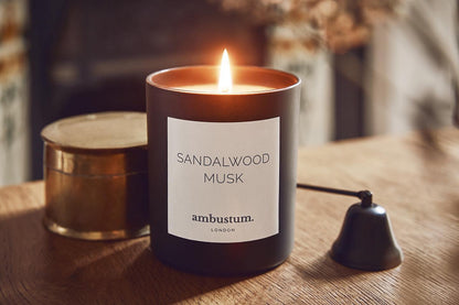 Sandalwood Musk Scented Candle - 165g